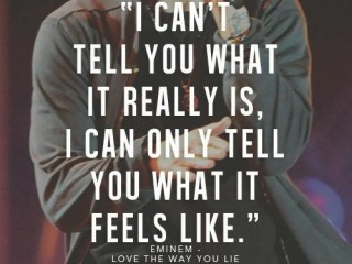 Song Lyric Saturday with Eminem