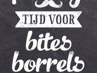 Uitnodiging algemeen langwerpig krijtbord